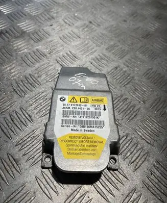 BMW 5 E60 E61 Airbag control unit/module 9172019