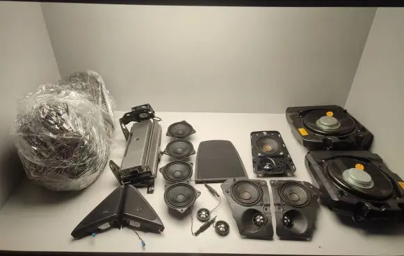 BMW 7 F01 F02 F03 F04 Audio system kit 65129240766 65129248552 65129268714
