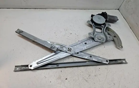 Front door window regulator with motor