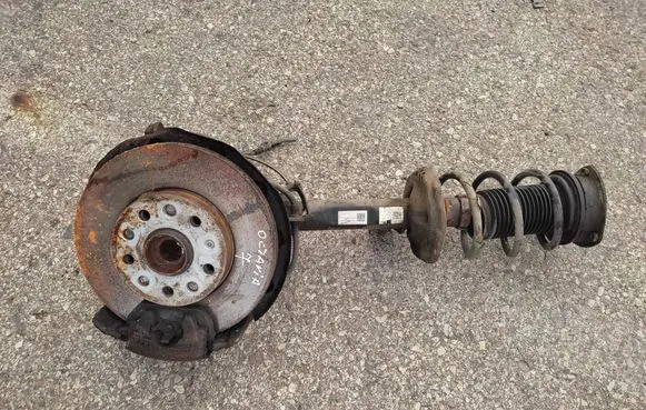 Skoda Octavia Mk3 (5E) Front wheel hub spindle knuckle 5Q0256N 5Q0413023FJ