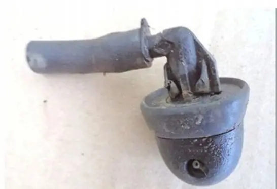 Renault Kangoo I Windshield washer spray nozzle 