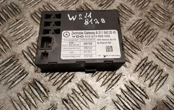 Mercedes-Benz E W211 Gateway control module 2115402545