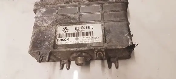 Volkswagen Polo III 6N 6N2 6NF Engine control unit/module 0261204593 6K0906027E