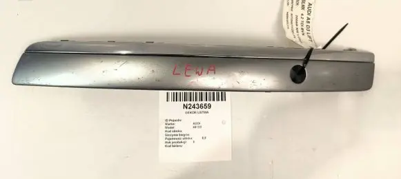 Front bumper splitter molding