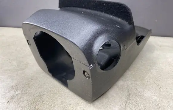 Steering wheel column trim