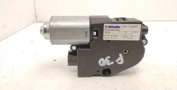 BMW 3 F30 F35 F31 Sunroof motor/actuator 7316536 1732593A 0234156