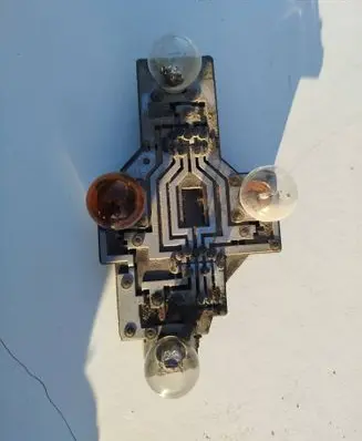 Renault Scenic I Tail light bulb cover holder 7700428055