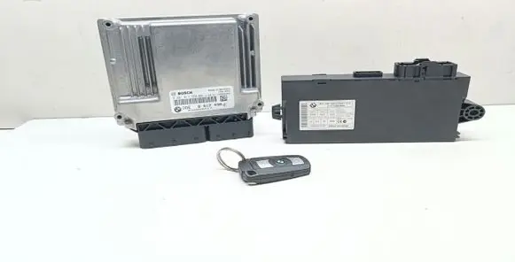 BMW X1 E84 Engine ECU kit and lock set 8512498 0281017550 9237047
