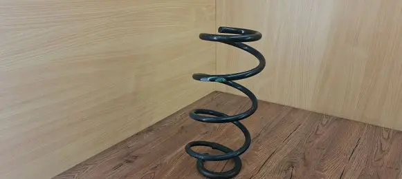 Front coil spring