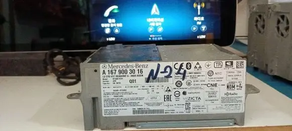 Mercedes-Benz GLE W167 Radio/CD/DVD/GPS head unit A1679003016