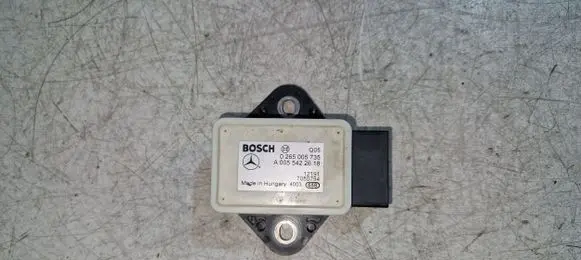 Mercedes-Benz E W212 ESP acceleration yaw rate sensor 1275100759