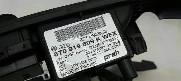 Audi RS5 Head unit multimedia control 8T0919609K