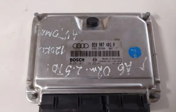 Audi A6 S6 C5 4B Engine control unit/module 8E0907401P 0281011136