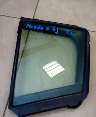 Mazda 6 Rear door window glass NE69760