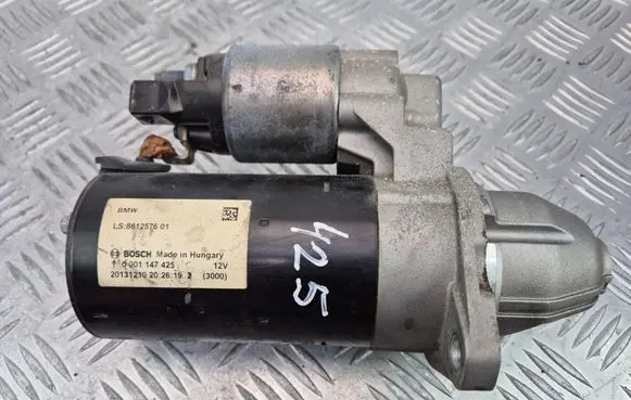 BMW 5 F10 F11 Starter motor 8612576 20131210 0001147425