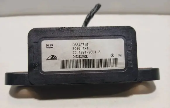 Opel Antara ESP acceleration yaw rate sensor 20842719 G432B27Q3E 25170106313