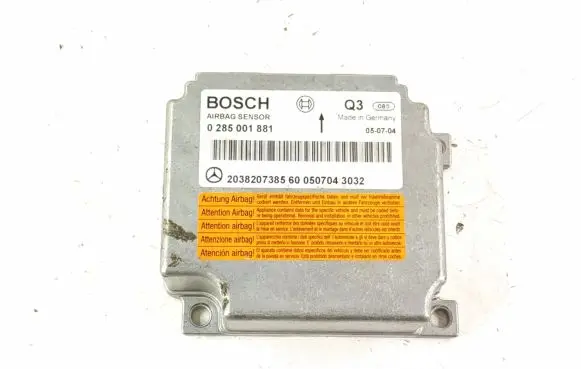 Mercedes-Benz C W203 Airbag control unit/module 2038207385 2038206385