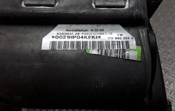 Volkswagen Touran I Passenger airbag 1T0880204A