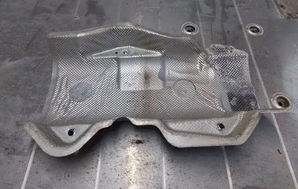 Citroen Jumpy Exhaust heat shield 9806554880