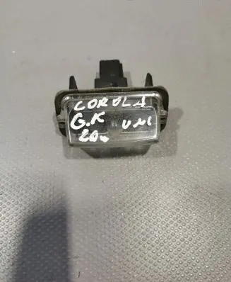 Toyota Corolla E210 E21 Number plate light