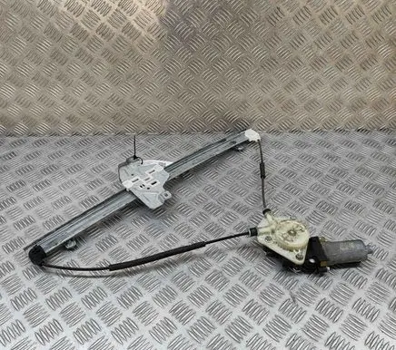 Front door window regulator with motor