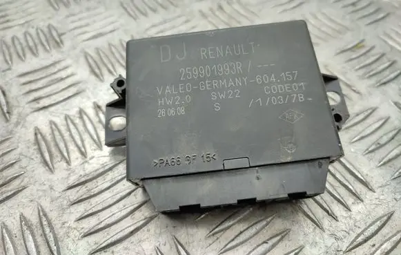 Renault Laguna III Parking PDC control unit/module 259901993R