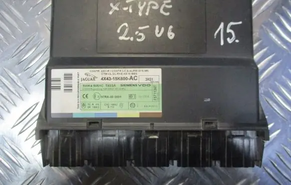 Jaguar X-Type Central body control module 4X43-15K600-AC