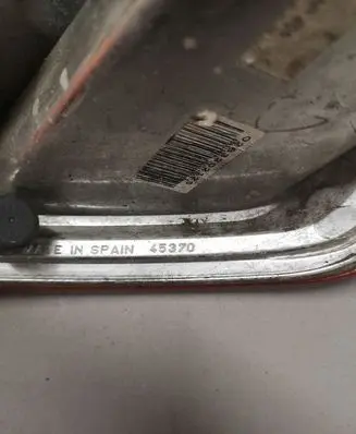 Citroen C4 I Picasso Rear/tail lights 9653547580