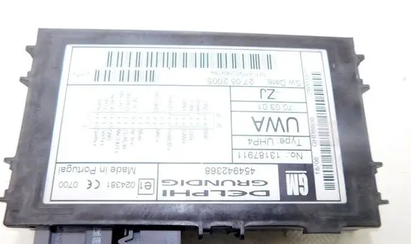Opel Vectra C Bluetooth control unit module 13187911 188483