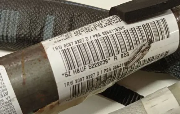 Citroen C4 I Picasso Roof airbag 30373227D 9654115280