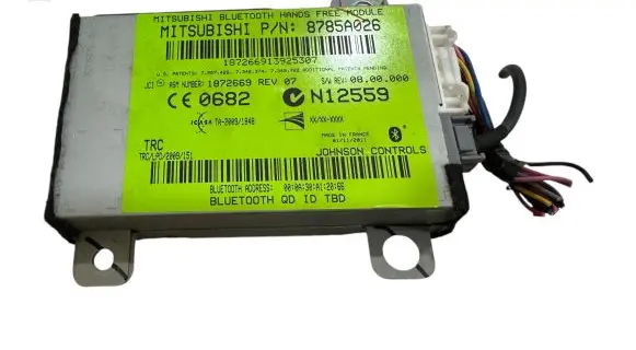 Mitsubishi Outlander Bluetooth control unit module 8785A026 N12559 1872669
