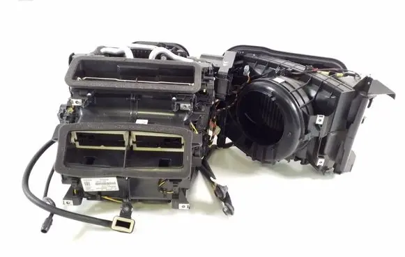 Interior heater climate box assembly