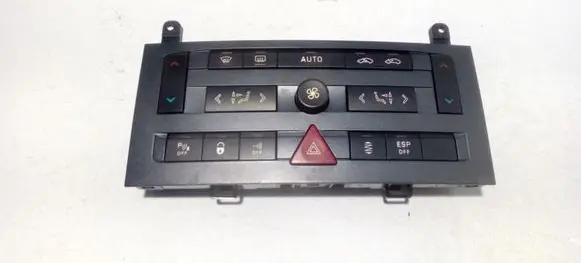 Peugeot 407 Climate control unit 96573322 96573322XA02 VP4PUH18C612PD