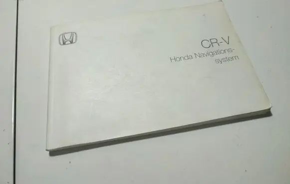 Honda CR-V Owners service history hand book 