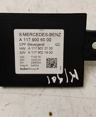 Mercedes-Benz GLA W156 X156 Camera control unit module A1179006000 A1179012100