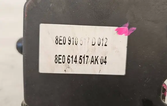 Audi A4 S4 B6 8E 8H ABS Pump 8E0910517D 8E0614517AK
