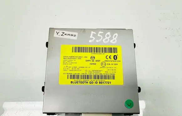 Mazda CX-5 Bluetooth control unit module GHP966DH0F