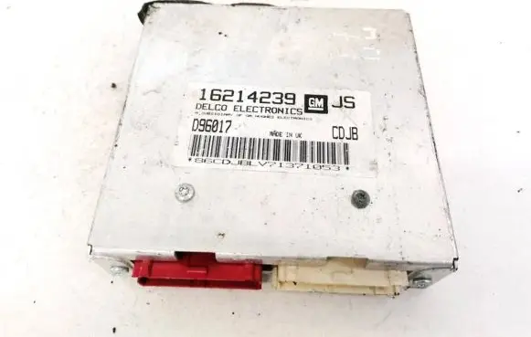 Opel Tigra A Engine control unit/module 16214239 D96017