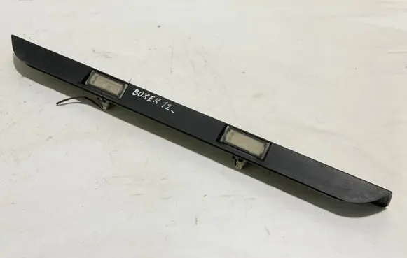 Peugeot Boxer Trunk door license plate light bar 1307272070
