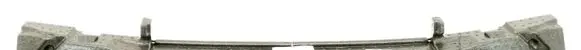 Front bumper foam support bar