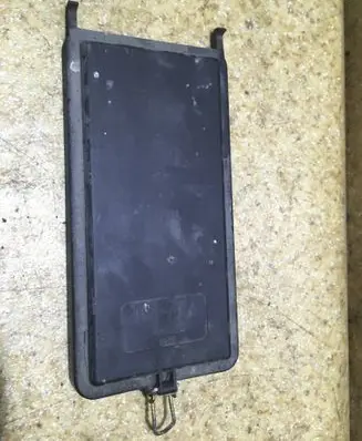 Mercedes-Benz E W124 Fuse box cover 1245400182