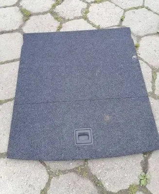 Skoda Octavia Mk2 (1Z) Trunk/boot floor carpet liner 5N0887183