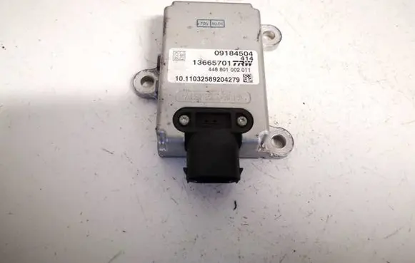 Opel Vectra C ESP acceleration yaw rate sensor 09184504 13665701