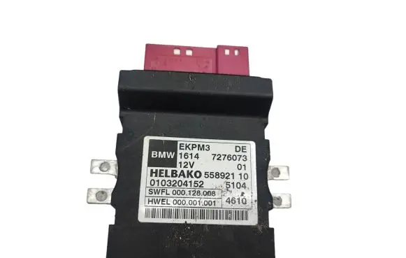 BMW 5 F10 F11 Fuel injection pump control unit/module 16147276073 7276073 55892110