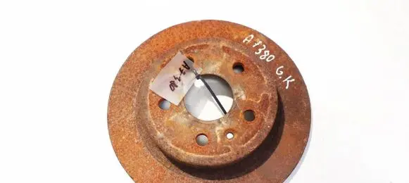 Opel Insignia A Rear brake disc neventiliuojamas