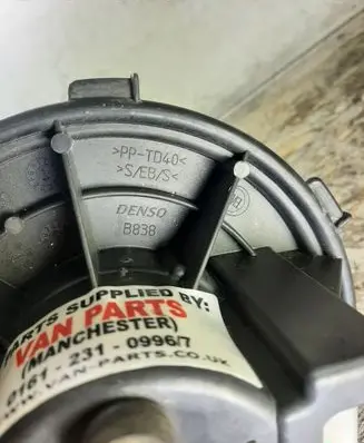 Fiat Ducato Heater fan/blower 168330100 5D3330200 B838