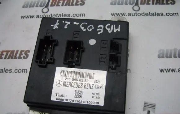 Mercedes-Benz E W211 Comfort/convenience module A2115450532