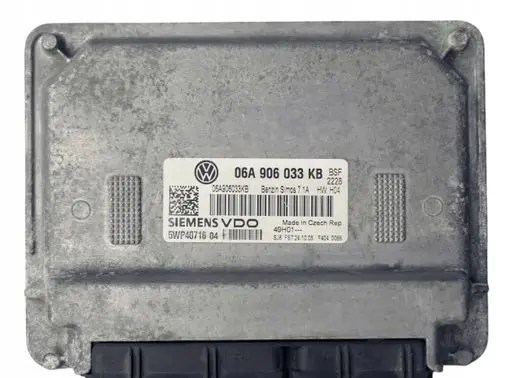 Skoda Octavia Mk2 (1Z) Engine control unit/module 06A906033KB 5WP40716