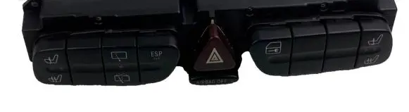 Mercedes-Benz C W203 Hazard light switch 2038218658