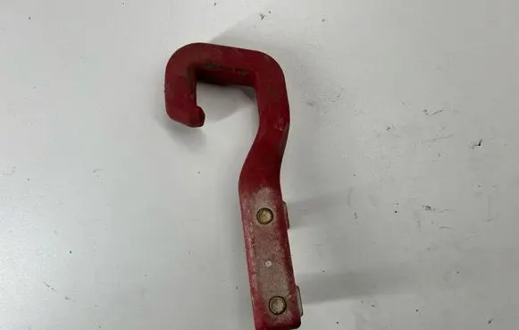 Towing hook eye